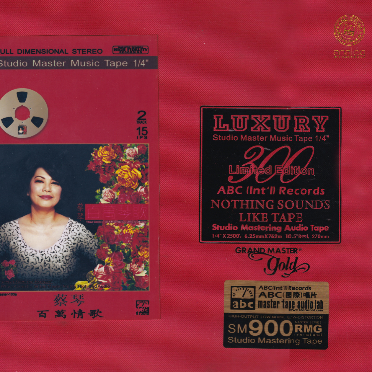 Diamonds Love Songs/Tsai Chin(蔡琴)(ボーカル) MASTER-103