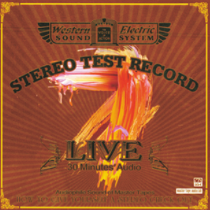 Live 7 STEREO TEST RECORD – 30 Minutes’Audio Test / Various Artists HDS-263